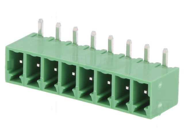 Ontkoppelbare terminal strip; 3,81mm; banen: 8; hoek van 90 ° Ontkoppelbare terminal strip; 3,81mm; banen: 8; hoek van 90 °
